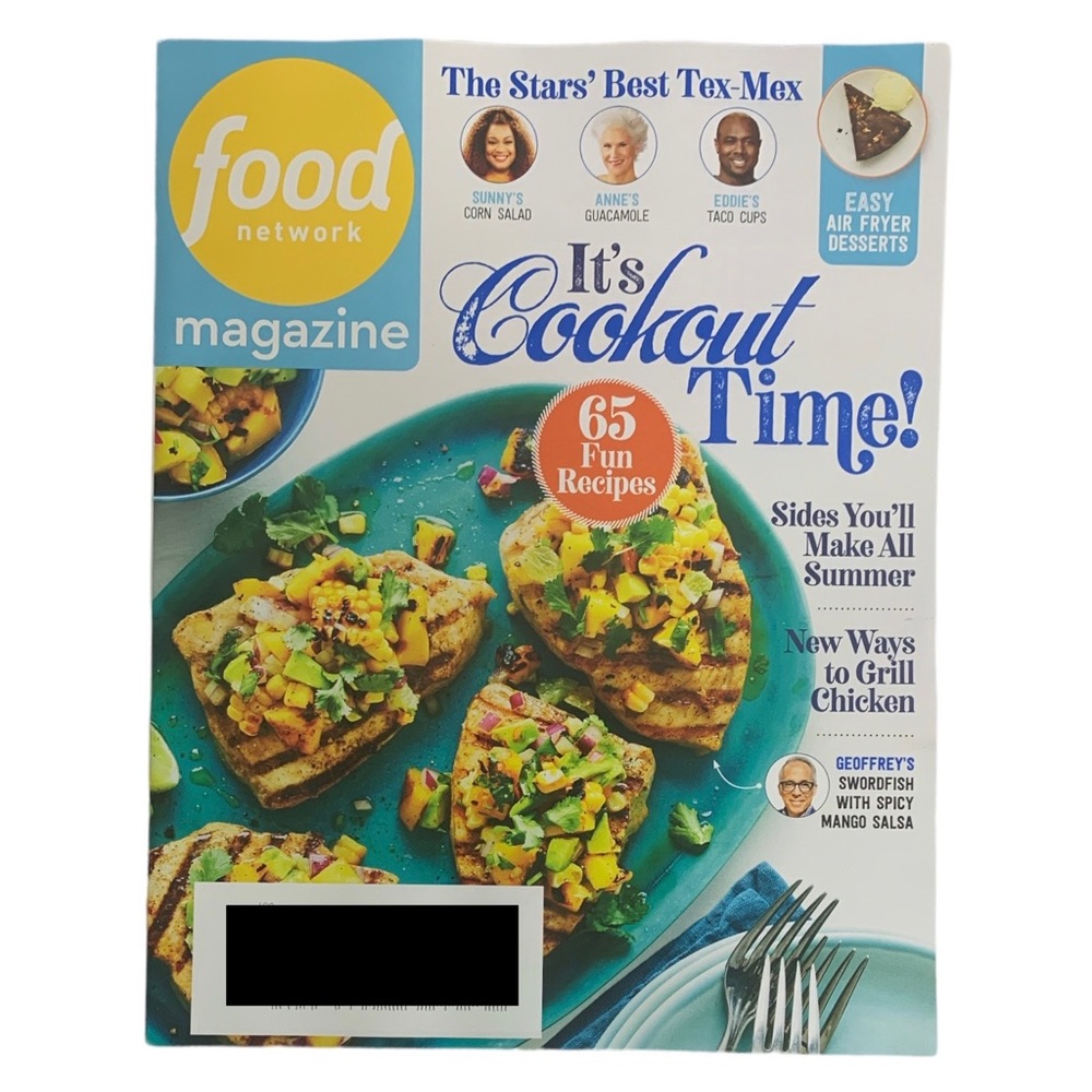 Food Network Magazine May June 2023 It's Cookout Time New Ways To Grill Chicken